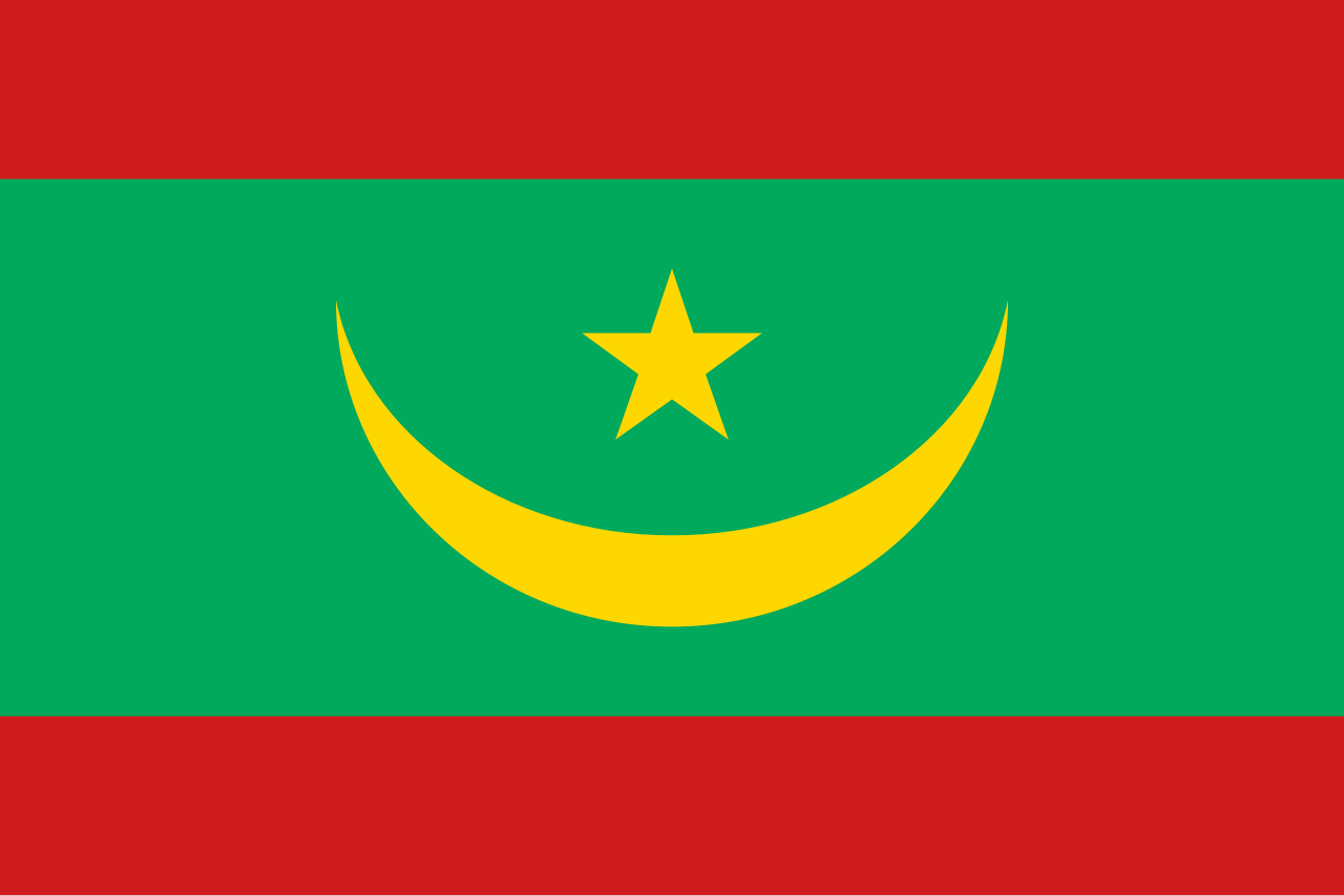 Drapeau de la Mauritanie